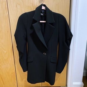 Zara Blazer puff sleeve
